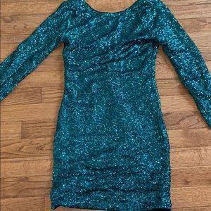 H&M Sequin Bodycon Dress